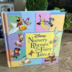 Walt Disney Nursery Rhymes & Fairy Tales Hardcover Book